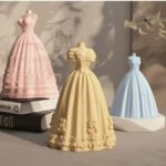 Lady wedding dress Candle