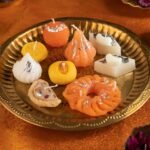 Kaju Katli with Kaju Candle (Medium Size) - Image 2