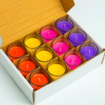 Happy Holi Candle