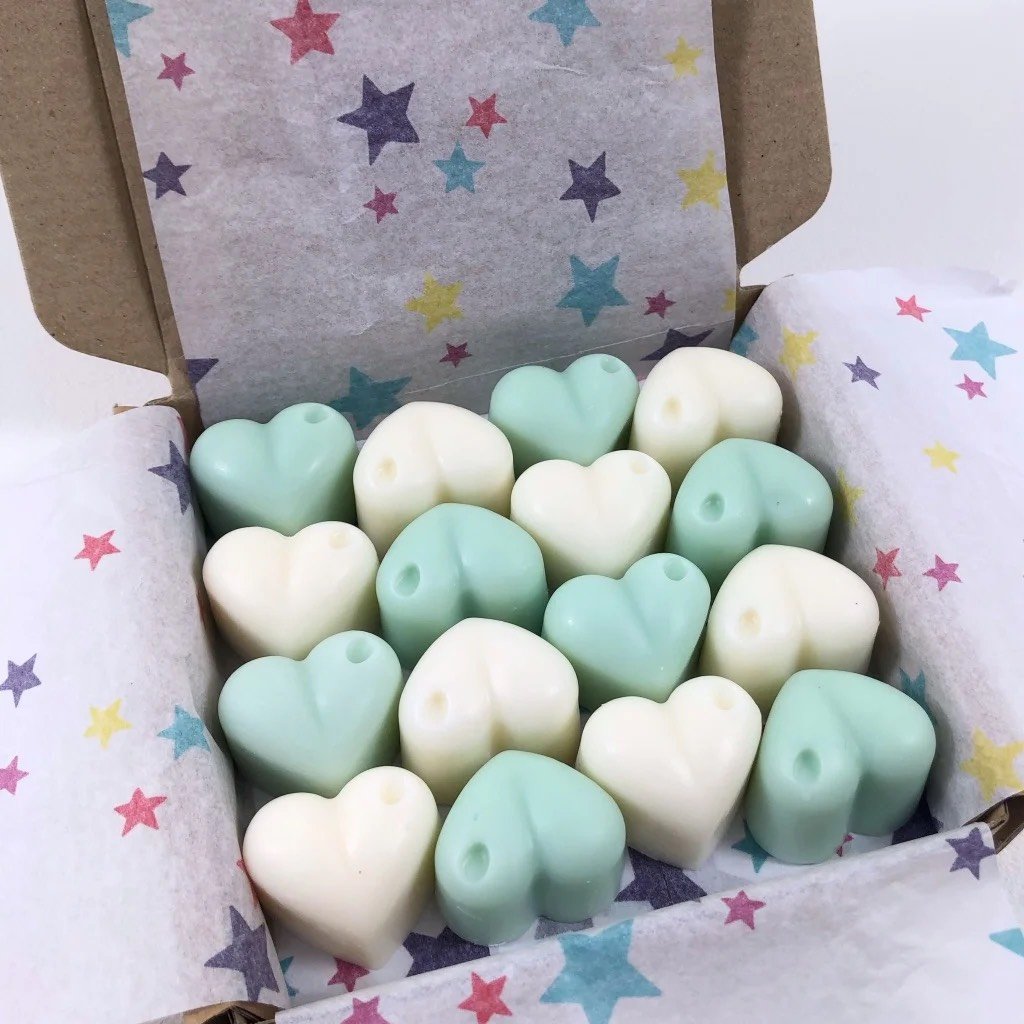 Heart Wax Melts - 2 shade Mix Pack Heart Wax Melts - 2 shade Mix Pack - Image 1