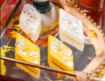 Kesar Katli with Kaju Candle