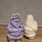Merry Christmas Santa Candle